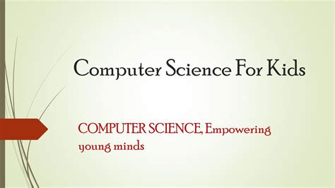 Computer Science for Children 的图像结果