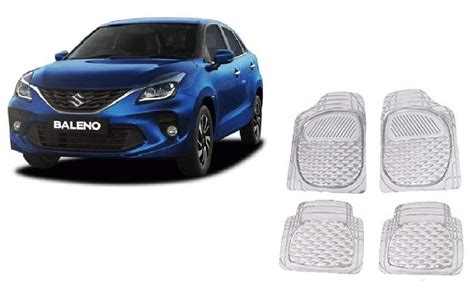 Empica Anti Slip Bubble Car Floor Mat White Transparent Compatible with ...