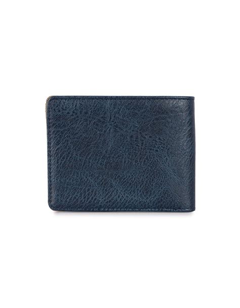 Harley Blue Small Two Fold Wallet