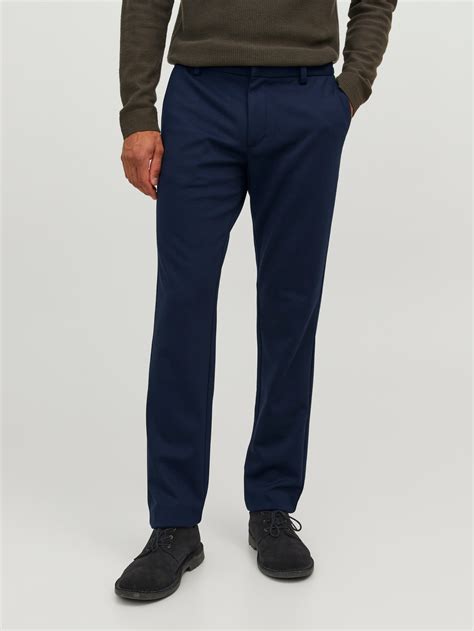 Slim Fit Chino trousers | Dark Blue | Jack & Jones®