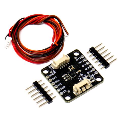 SmartElex LSM6DSO 6 DOF Accelerometer and Gyroscope Sensor Breakout ...