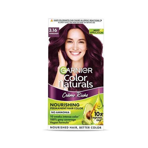 Garnier Color Naturals Shade 3.16 Burgundy Hair Color