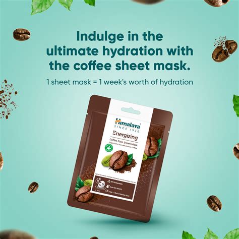 Buy Himalaya Energizing Coffee Sheet Mask - 30g – Himalaya Wellness (India)