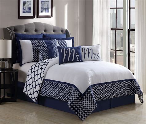 Navy And Blue Comforter Sets at Danny Schiefelbein blog
