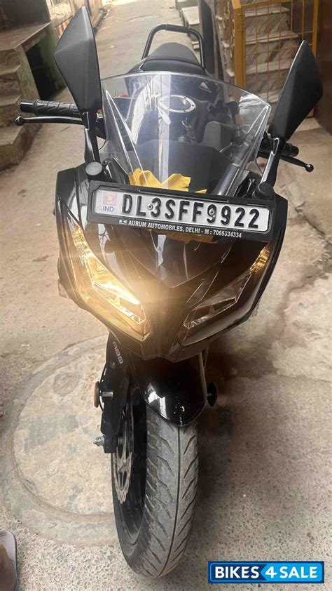 Black Green Kawasaki Ninja 300 BS6 2022 Picture 4. Bike ID 602073. Bike ...