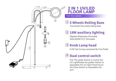 Floor Lamp Parts Diagram Breakdown