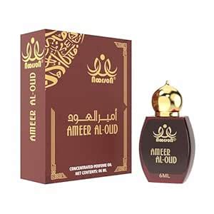 Noorson Ameer Al Oud Attar - Arabic Blend Unisex Non-Alcoholic Roll-On ...