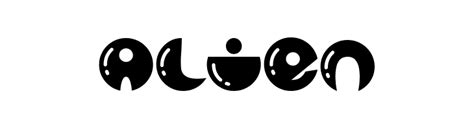 Image result for Alien Font Type