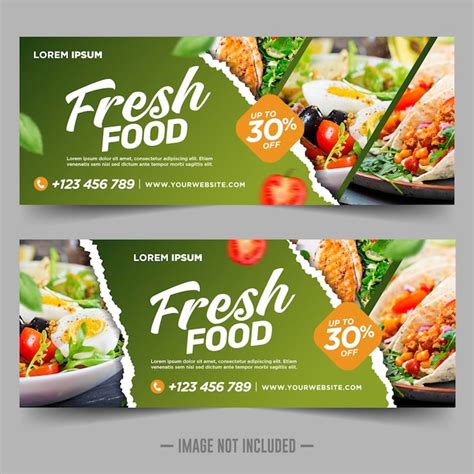 Restaurant Banner Design 的图像结果