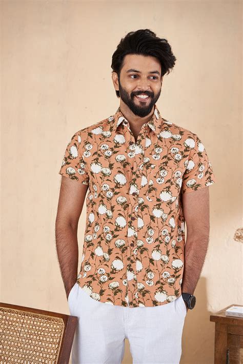 Weekend Printed Shirt In Cotton Linen
