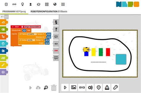 Image result for Open Roberta Tutorial Deutsch Sensor