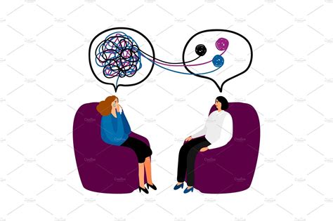 Psychotherapy concept illustration | Psychoanalysis art, Art psychology ...