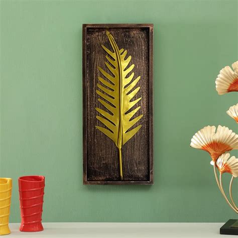 Buy VEDAS Mystical India Metal Palm Leaf Wall Accent from Vedas at just ...