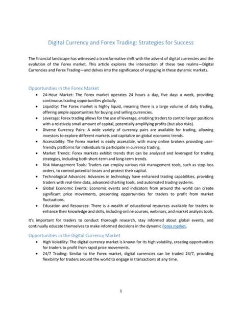 Trading Currency PDF 的图像结果