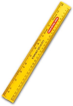 Wooden Scale For Measuring 12 Inch / 30 CM For Student, Home, School ...