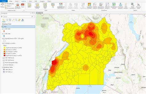 Image result for Arc Pro How Is Kernel Density Working