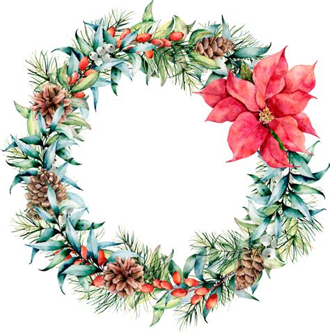 Christmas Wreath PNG Images Transparent Free Download