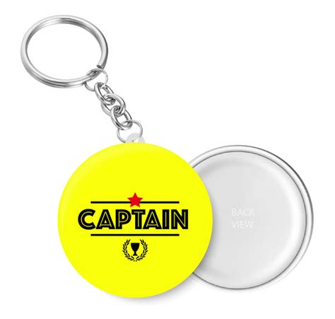Captain Key Chain – Peacockride