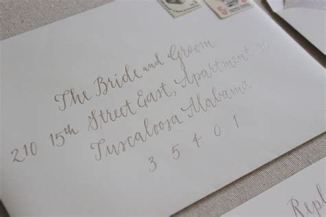Envelope Calligraphy — Southern Calligraphy