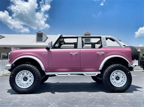 Pink Lifted Ford Trucks
