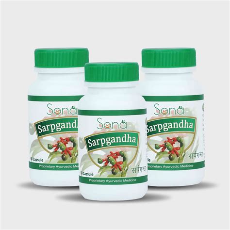 Buy Sona Health Care Sarpagandha Capsules (Pack of 3) Online at Low ...