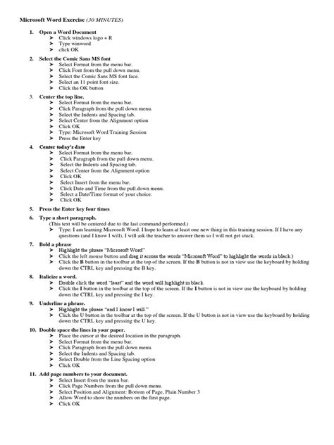 Word Exercise TextFormat 的图像结果