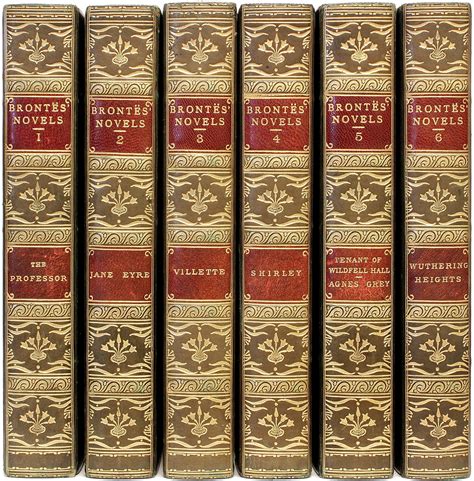 BRONTE, Charlotte, Emily and Anne. The Novels of Charlotte, Emily ...