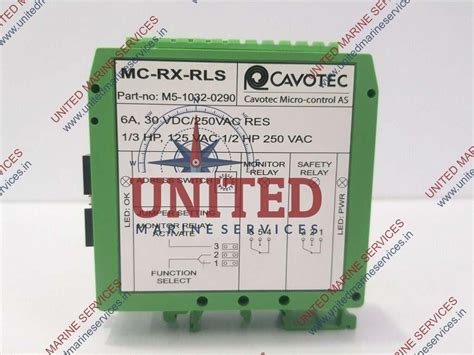 CAVOTEC MICRO CONTROL AS ALTERNATIVE RELAY MC-RX-RLS M5-1032-0290 ...