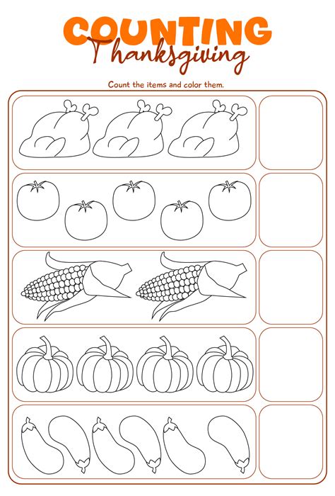 Image result for Free Printable Thanksgiving Math Worksheets