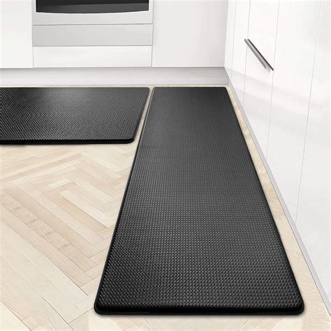 Artnice Kitchen Rugs and Mats Anti Fatigue Two Piece,0.47" Thick ...