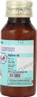 Meftal P 100 MG/5ML Suspension (60): Uses, Side Effects, Price & Dosage ...