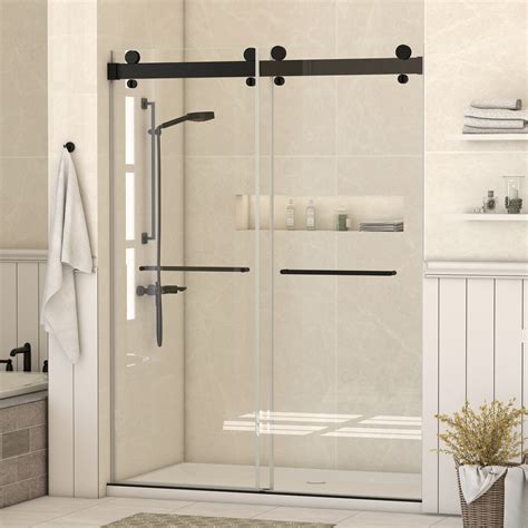 Hypertaire Gargy 69"-72"W * 78"H Double Sliding Door Shower Door With ...