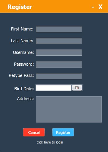 Image result for Java System Form