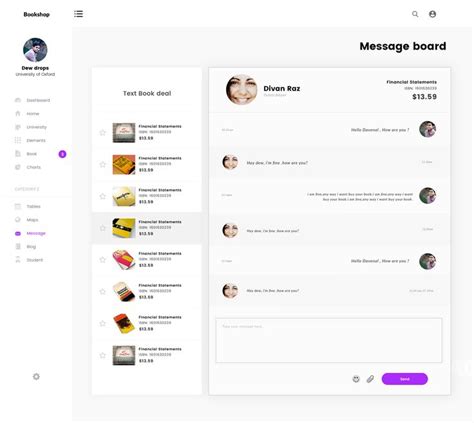 Message Board CSS Example 的图像结果
