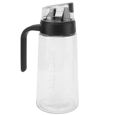 Wrixty Auto Flip Oil Bottle Glass Bottles 630 ML, Vinegar and Oil ...