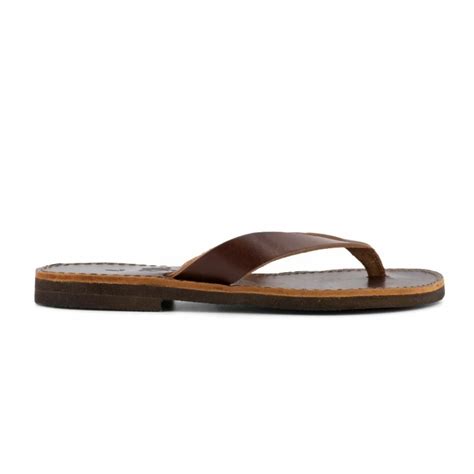 Women Leather Sandals Kouros 16, Total Brown