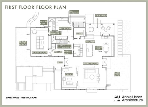 White House 1st Floor Floor Plan White House / H.a | ArchDaily