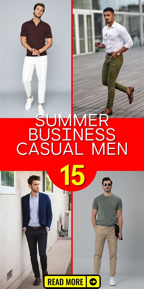 Business Casual Men Summer Look 的图像结果