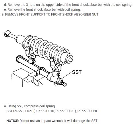 Installing Front Struts 的图像结果
