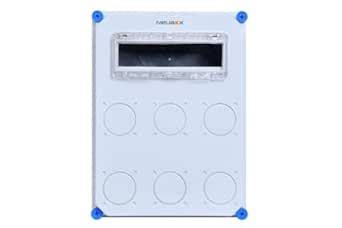 NEUBOX 6-Way Industrial Plug and Socket Box, IP67 Water Resistant ...