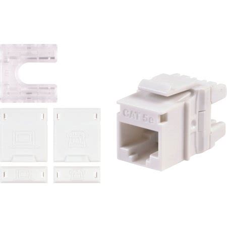 Signamax/AESP - MT Series White CAT5e High Density Keystone Male ...