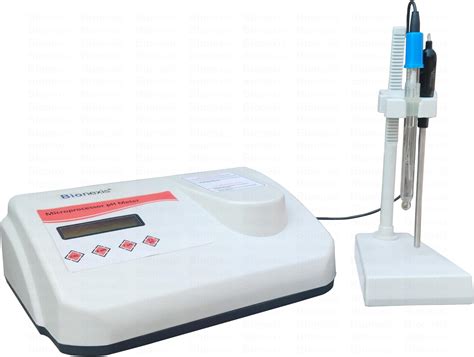 Bionexis Laboratory Research Grade Benchtop pH/mV Meter with 0.01 pH ...