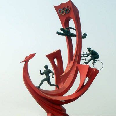 不锈钢运动雕塑|手工艺|工艺品设计|凯亮不锈钢雕塑 - 原创作品 - 站酷 (ZCOOL)