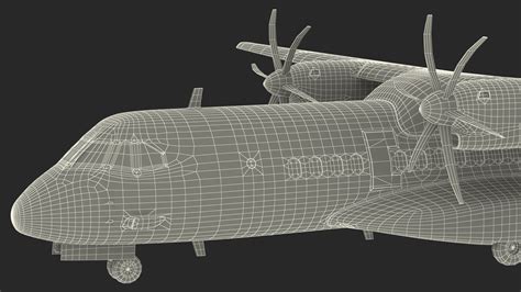 3D Airbus C295 Twin Turboprop Maritime Patrol Aircraft | 3D Molier ...