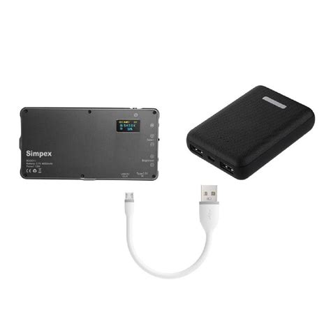 Simpex RGB Pocket LED Light with Power Bank Function – Stela Global