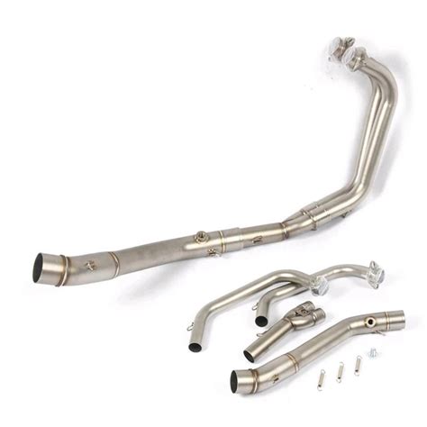 Yamaha R3/ R25/ MT-03 Header - Silver