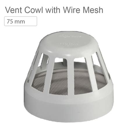 Supreme SWR Fitting Vent Cowl with Wire Mesh 75 mm S | mykit | Buy ...