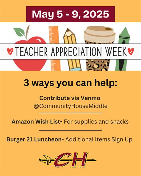 Community House Middle School PTO (@commhousepto) • Instagram photos ...