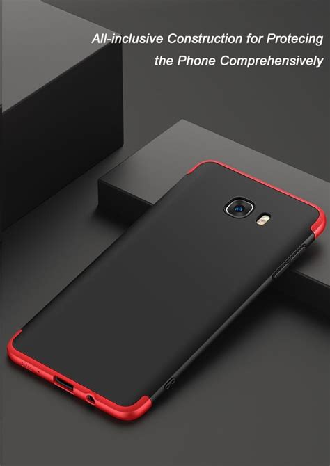 FCK ® Samsung Galaxy C9 Pro 3-in-1 360 Series PC Case Dual-Colour ...