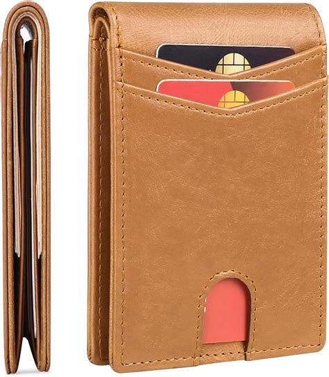 Buy FALAN MULE Mens Wallet Slim RFID Blocking Bifold Front Pocket ...